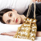 Enticing Golden Beaded  Potli Handbag - Rajwada