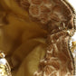 Enticing Golden Beaded  Potli Handbag - Rajwada