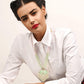 Enticing Pistachio Green And Rose Quartz Necklace Set - Rajwada