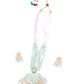 Enticing Pistachio Green And Rose Quartz Necklace Set - Rajwada