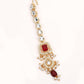 Ethnic Red & Gold Necklace - Rajwada