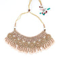 Exquisite 3 Piece Set of Necklace, Earrings and Maang Tikka - Rajwada