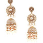 Exquisite 3 Piece Set of Necklace, Earrings and Maang Tikka - Rajwada