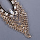 Exquisite Almond-Shaped Crystal Earrings - Rajwada