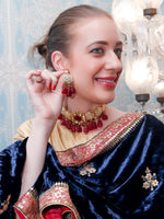 Exquisite Double Sided Choker Set - Rajwada