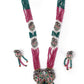 Exquisite green mala necklace set for women - Rajwada