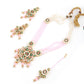 Exquisite White Floral  Necklace Set - Rajwada