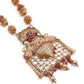 Exquisitly Crafted Gold Long Necklace Set - Rajwada