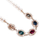 Faux pearl chic necklace embellished - Rajwada