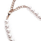 Faux pearl chic necklace embellished - Rajwada