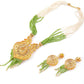 Fresh As Green Necklace Set - Rajwada