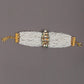 Fully Beaded bracelet With Kundan Work - Rajwada