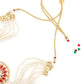 Glamorous White Pearl-kundan Choker Set! - Rajwada