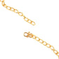 Gold and Pearl Coloured Rhinestone Necklace - Rajwada