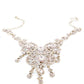 Gold Crystal Necklace Set - Rajwada