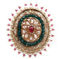 GOLD  EMBELLISHED RING - Rajwada