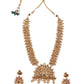 Gold Ethnic Necklace - Rajwada