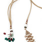 Gold Ethnic Necklace - Rajwada