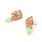 Gold Green Traditional Choker Set - Rajwada