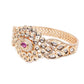 Gold studded bracelet for women - Rajwada