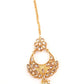 Gold Tone Green Mani Choker Set! - Rajwada