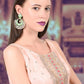 Gold tone light green white tinted kundan pearl dangle earrings! - Rajwada