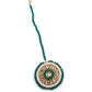 Gold Tone Pearls -Green Onyx Choker Set&nbsp; - Rajwada