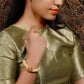 Gold Tone Pretty Pearl Bracelet - Rajwada