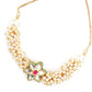 Gold Tone Pretty Pearl Bracelet - Rajwada