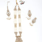 Golden and White Traditional Pearl Chain - Rajwada