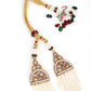 Golden and White Traditional Pearl Chain - Rajwada