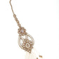 Golden and White Traditional Pearl Chain - Rajwada