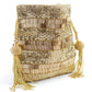 Golden Beaded Potli Handbag - Rajwada