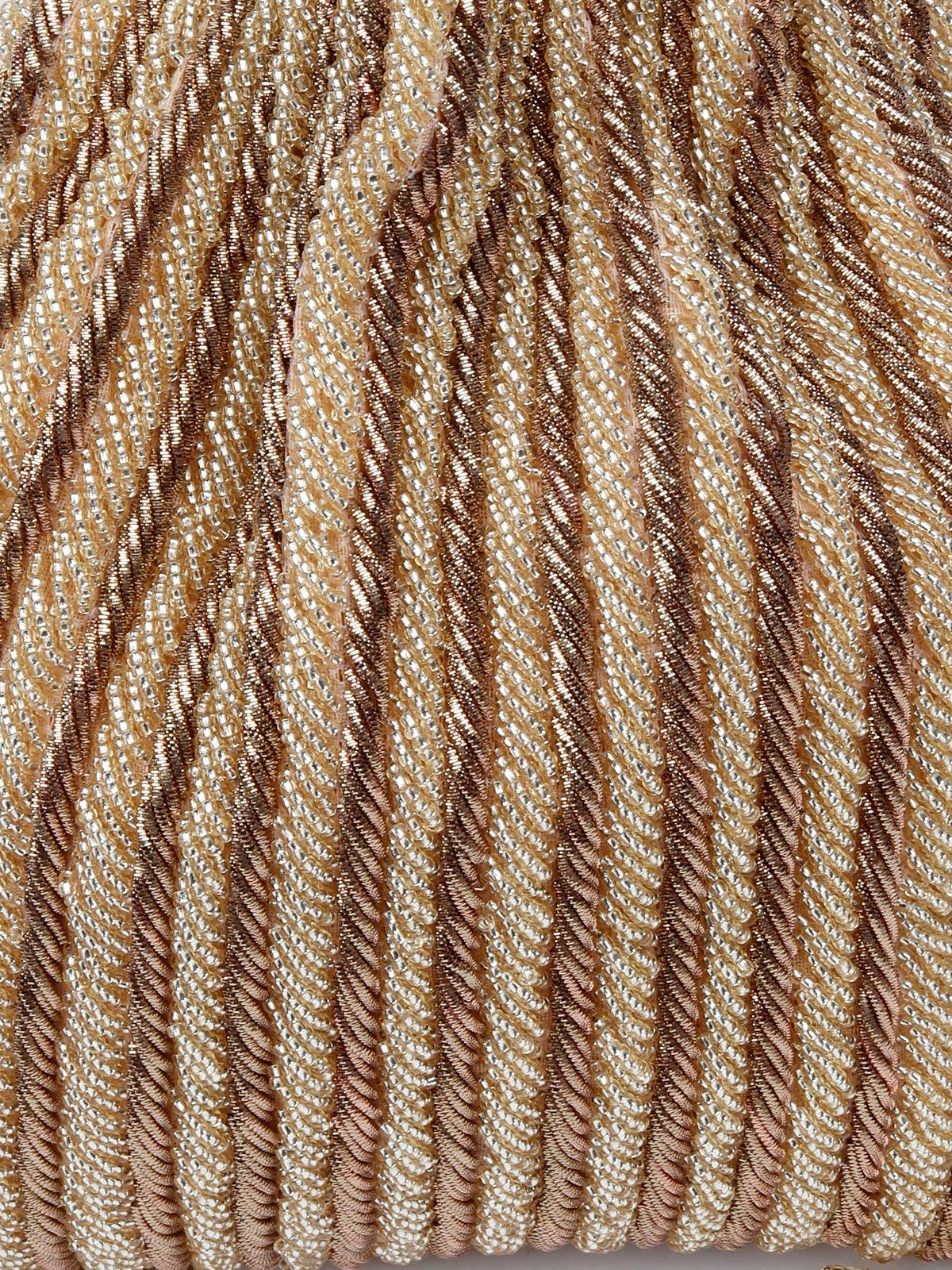 Golden Beaded Potli - Rajwada
