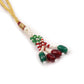 Gorgeous Baby Pink Beaded Kundan Necklace Set - Rajwada