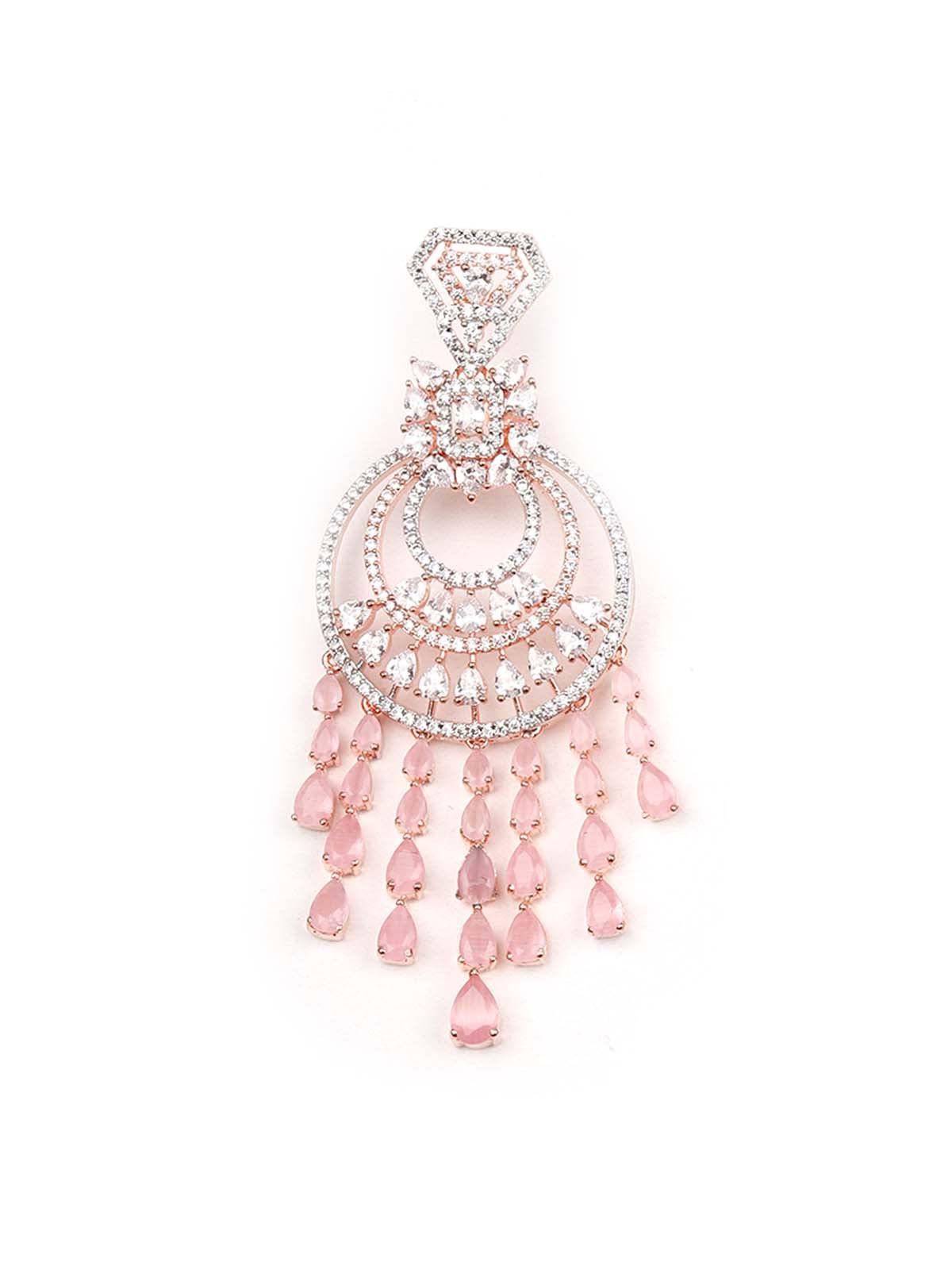 Gorgeous bracelet embellished with artificial crystals - Rajwada