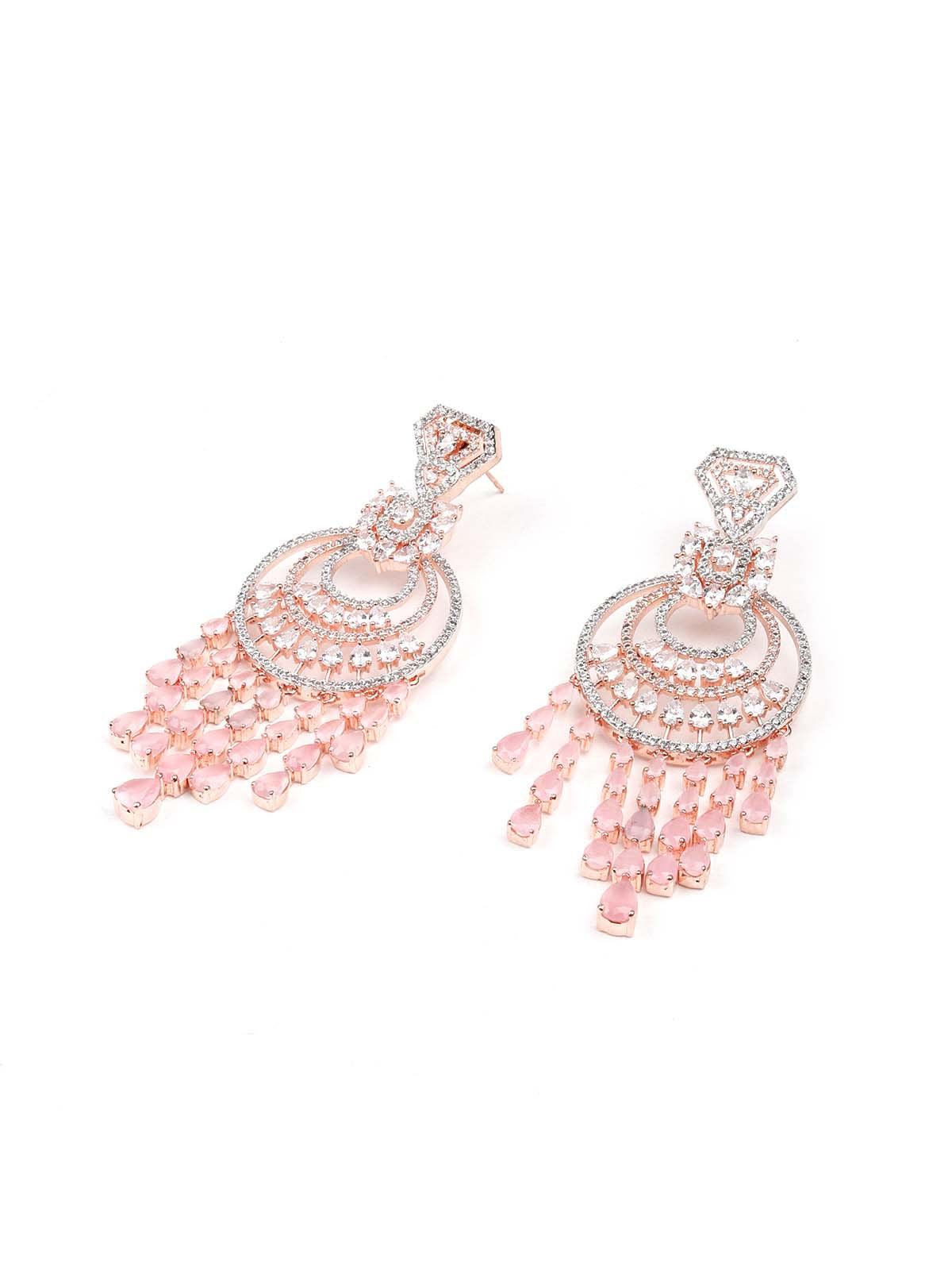 Gorgeous bracelet embellished with artificial crystals - Rajwada