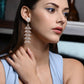 Gorgeous Crystal layered earrings - Rajwada