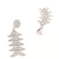 Gorgeous Crystal layered earrings - Rajwada