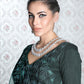 Gorgeous Double Layered Necklace Set - Rajwada