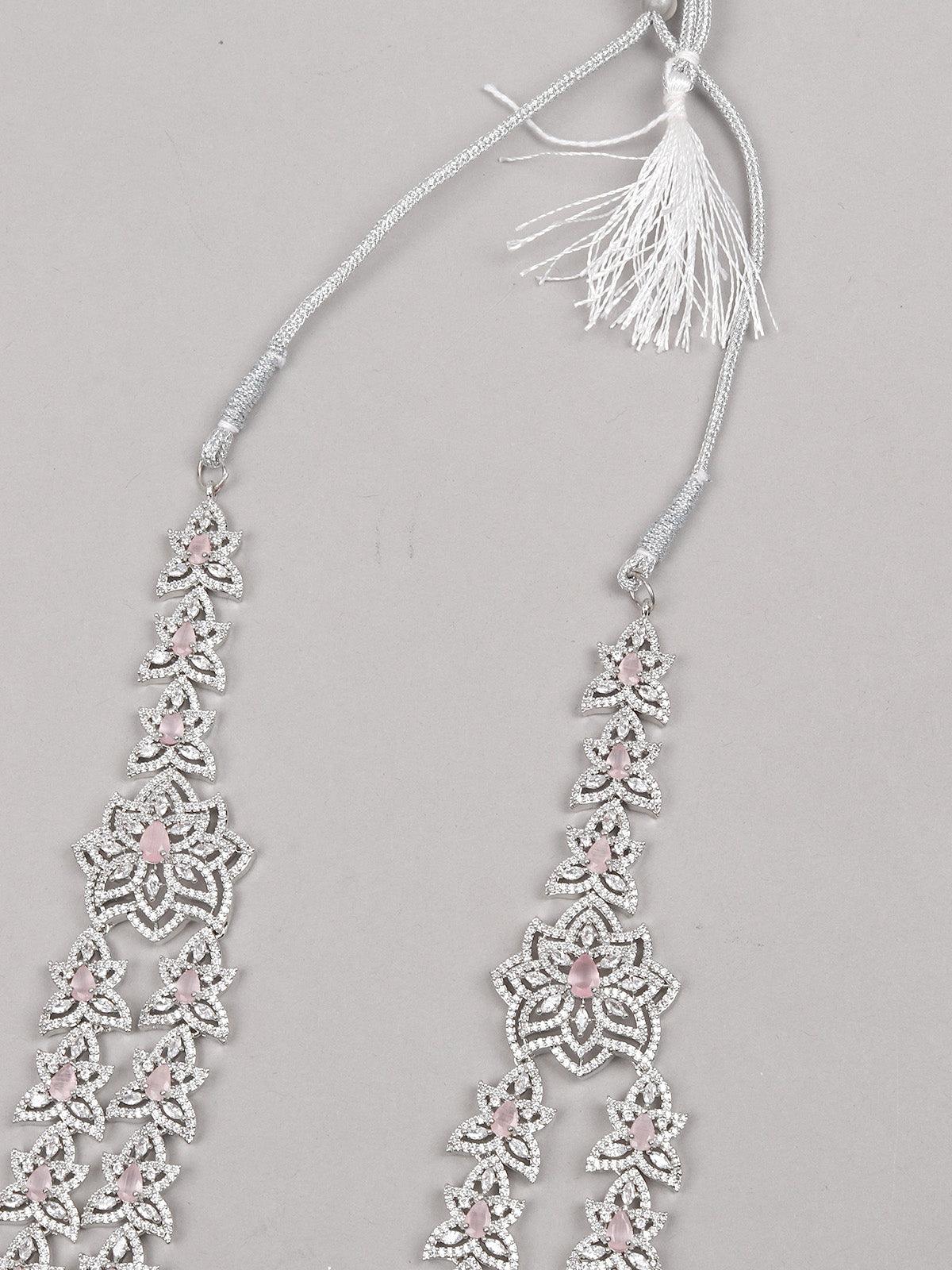 Gorgeous Double Layered Necklace Set - Rajwada