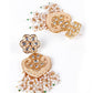 Gorgeous gold embellished necklace set for women - Rajwada