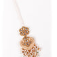 Gorgeous gold embellished necklace set for women - Rajwada