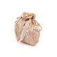 GORGEOUS GOLD EMBROIDERED POTLI BAG - Rajwada