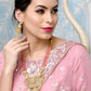 Gorgeous Long Gold Necklace Set for Women - Rajwada