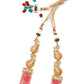 Gorgeous Long Gold Necklace Set for Women - Rajwada