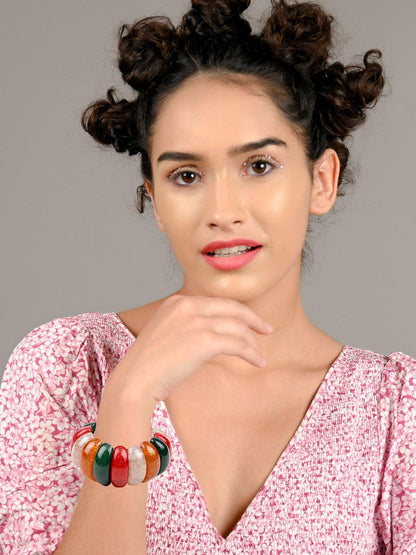 Gorgeous multicoloured bracelet for women - Rajwada