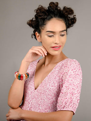 Gorgeous multicoloured bracelet for women - Rajwada