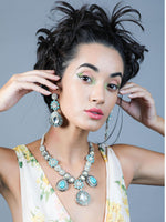 Gorgeous oxidised necklace set for women - Rajwada