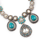 Gorgeous oxidised necklace set for women - Rajwada